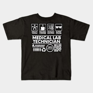 Medical Lab Technician black Kids T-Shirt